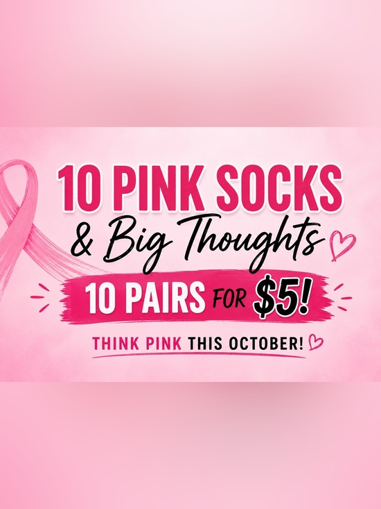 Other - 🎀 10 PINK SOCKS & BIG THOUGHTS 🎀